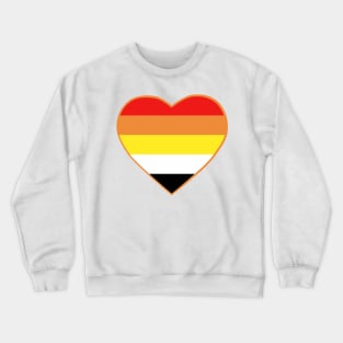 Pride Flag Heart Lithsexual Crewneck Sweatshirt